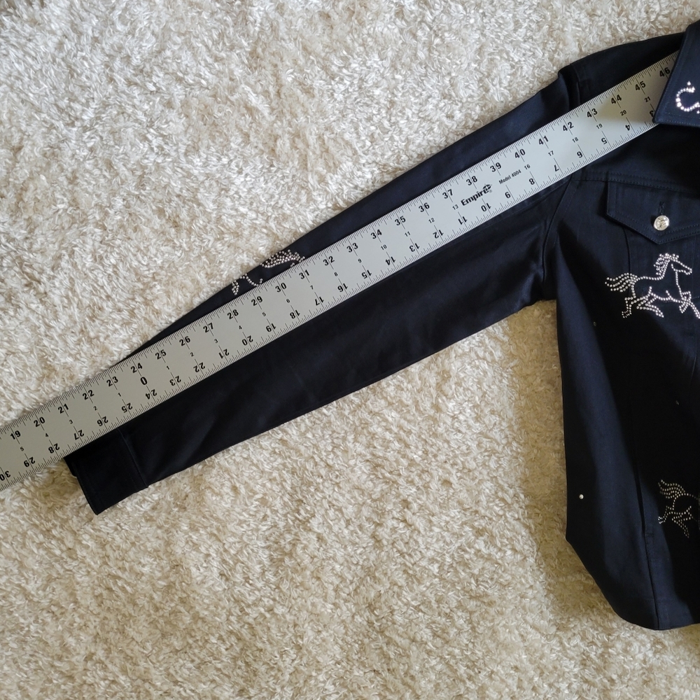 Christine Alexander black with rhinestone size medium - Picture 7 of 10